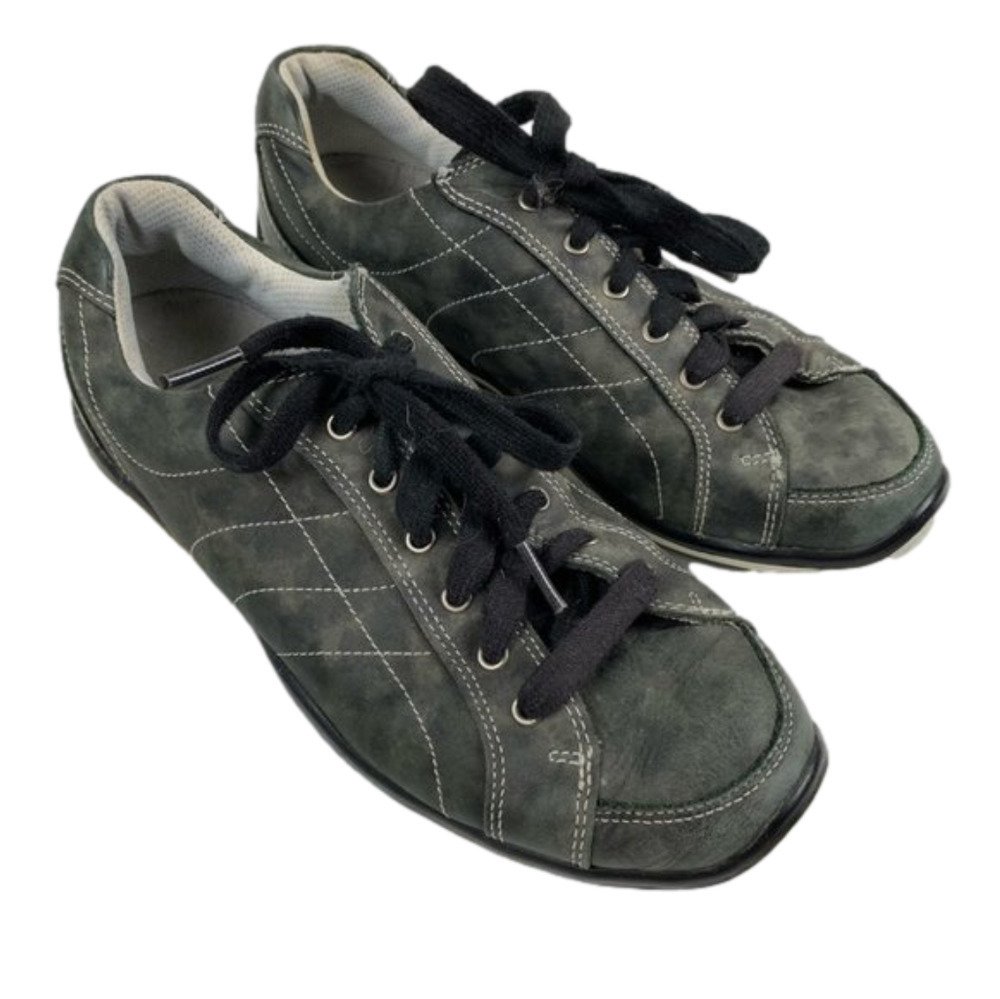 FOOTJOY LoPro 97261 Spike-less Golf Shoes Low Top Black Leather size 7
